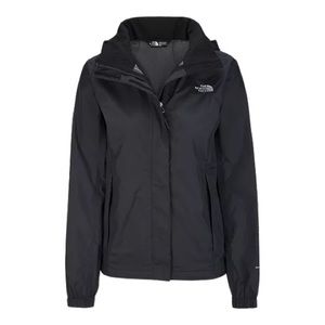 Black The North Face Rain Coat